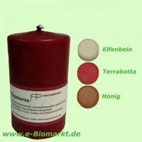 Raps-Stumpenkerze Flachkopf L120/D70 (Wachsinform)