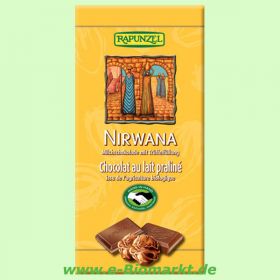 Nirwana Milchschokolade mit Tr�ffelf�llung HIH (Rapunzel)