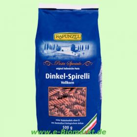 Dinkel-Spirelli Vollkorn (Rapunzel)