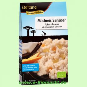 Milchreis Sansibar Kokos-Ananas (Beltane)