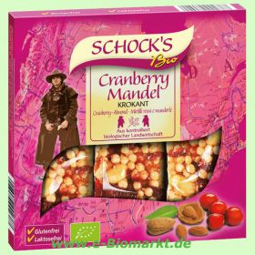 Cranberry Mandel Riegel (Schock's)