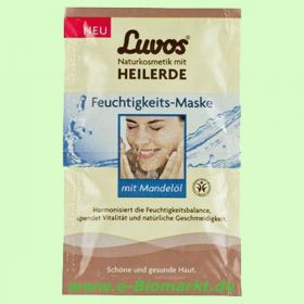 Creme Maske Feuchtigkeit, mit Mandel�l (Luvos Heilerde)