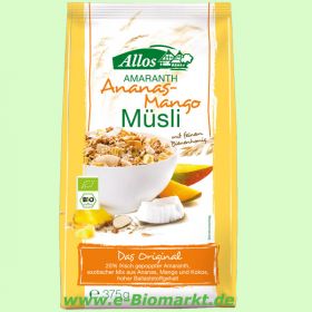 Amaranth-Ananas-Mango-M�sli (Allos)