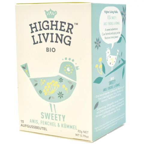 Anis, Fenchel & Kmmel - Bio-Krutertee (Higher Living)