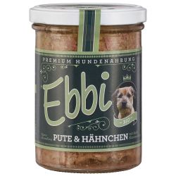Ebbi Premium Hundefutter Pute & Hhnchen (Wuff & Mau)