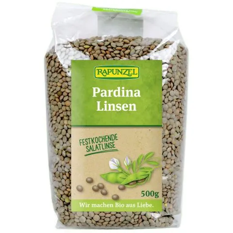 Pardina Bio-Linsen aus Spanien - RAW (Rapunzel)