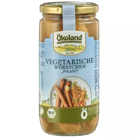 Vegetarische Wrstchen PIKANT, 5 Stck (koland)