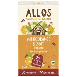 Wilde Orange und Zimt Bio-Krutertee (Allos)