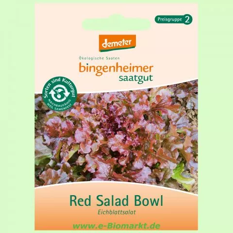 Pflcksalat Red Salad Bowl (Bingenheimer Saatgut)