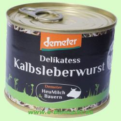 Kalbs-Leberwurst DEMETER (Demeter Milchbauern Süd)