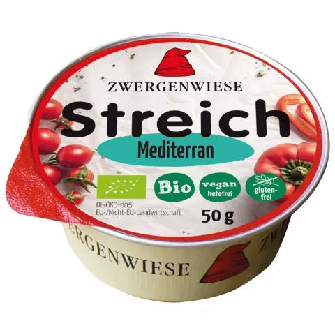 Mediterran Streich - vegetarischer Brotaufstrich (Zwergenwiese)