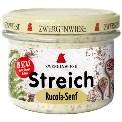 Rucola-Senf Streich - Veganer Bio Brotaufstrich (Zwergenwiese)
