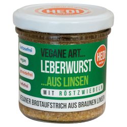 Vegane Art Leberwurst mit Rstzwiebeln (HEDI)