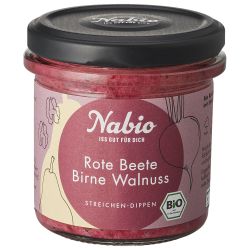 Rote Beete Birne Walnuss - Brotaufstrich (Nabio)