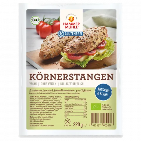 K�rnerstangen, glutenfrei (Hammerm�hle)