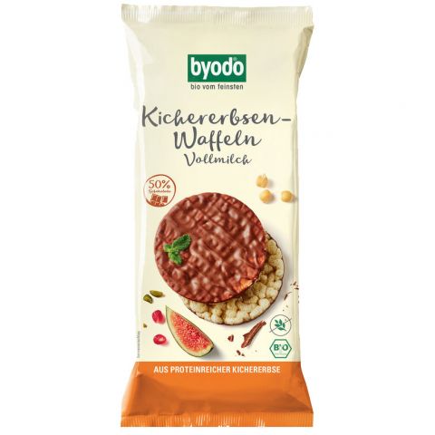 Kichererbsen-Waffeln Vollmilch (byodo)