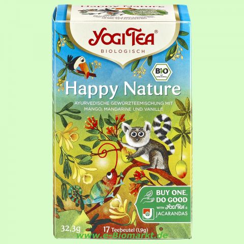 Happy Nature - Kruter- und Gewrztee (YOGI TEA)