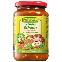 Tomatensauce Linsen-Bolognese vegan (Rapunzel)