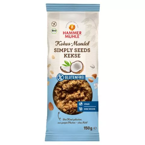 Simply Seeds Kekse Kokos Mandel - Haferkekse (Hammerm�hle)