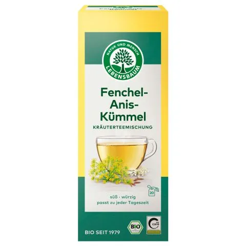 Fenchel-Anis-Kmmel-Bio-Krutertee (Lebensbaum)