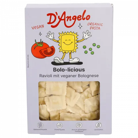 Ravioli mit veganer Bolognese (DAngelo)