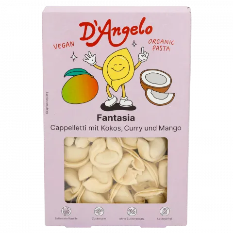 Cappelletti mit Kokos Mango Curry (DAngelo)
