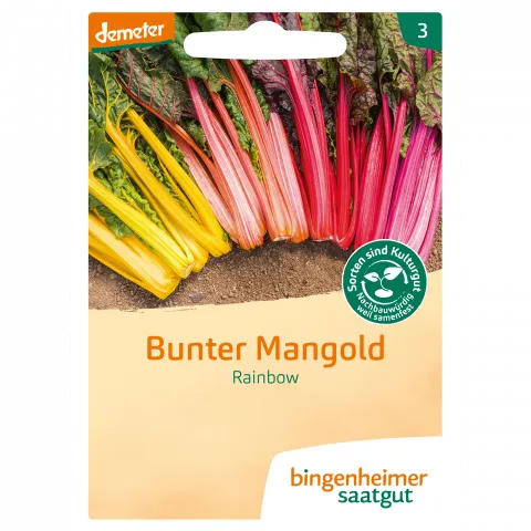 Bunter Mangold Rainbow (Bingenheimer Saatgut)