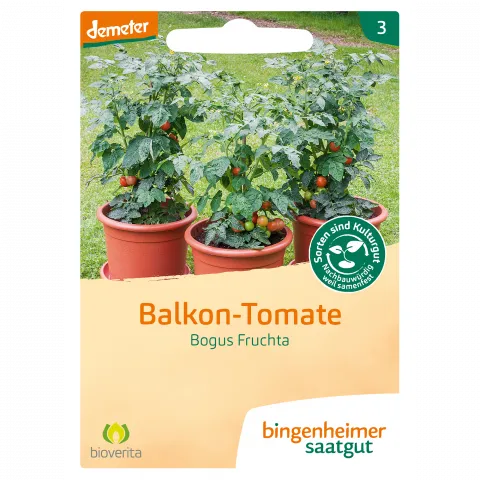 Balkon-Tomate - Bogus Fruchta (Bingenheimer Saatgut)