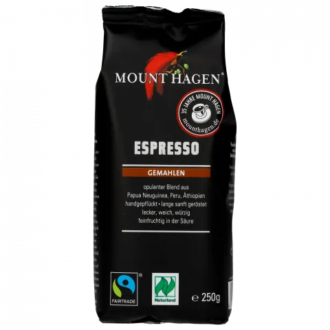 Fairtrade Espresso, gemahlen (Mount Hagen)
