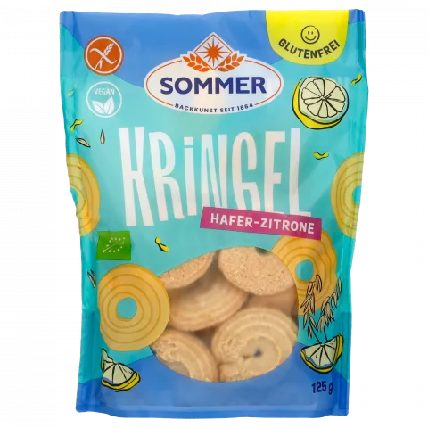 Hafer-Zitronen-Kringel glutenfrei (Sommer)