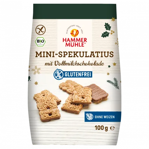 Mini Spekulatius mit Vollmilchschokolade (Hammermhle)