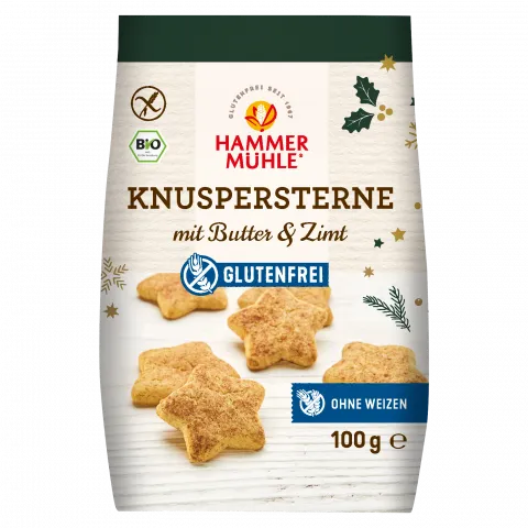 Knuspersterne mit Butter & Zimt (Hammermhle)