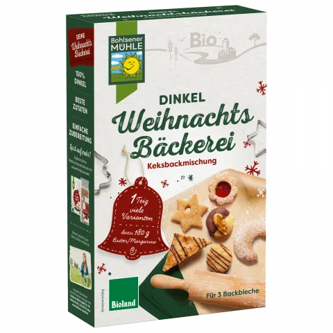 Dinkel Weihnachtsbckerei Keksback (Bohlsener Mhle)