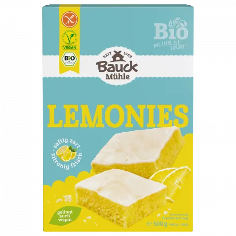 Lemonies, glutenfrei - Kuchen-Backmischung (Bauck Mhle)