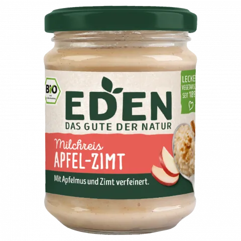Milchreis Apfel-Zimt (Eden)