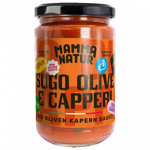 Sugo Olive Capperi - Tomatensauce Olive und Kapern (Mamma Natur)