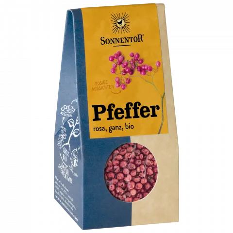 Pfeffer rosa, ganz (Sonnentor)
