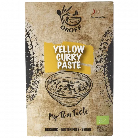 Thai Yellow Curry Paste, gelbe Currypaste (ONOFF spices)