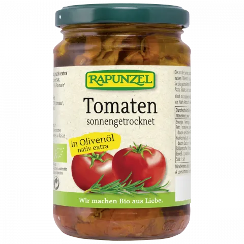 Getrocknete Tomaten in Olivenl (Rapunzel)