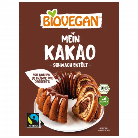 Mein Kakao, schwach entlt, Fairtrade (Biovegan)