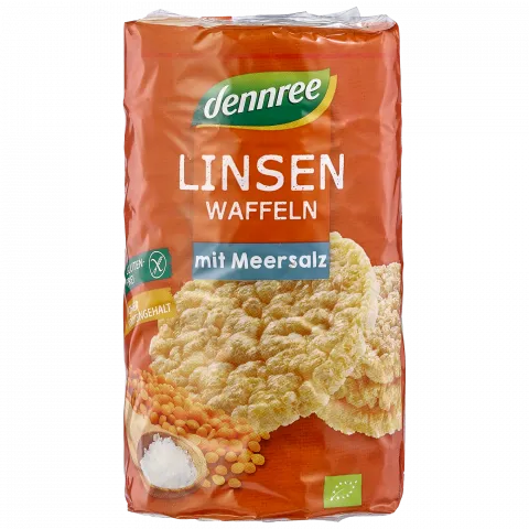 Linsenwaffel gesalzen (dennree)
