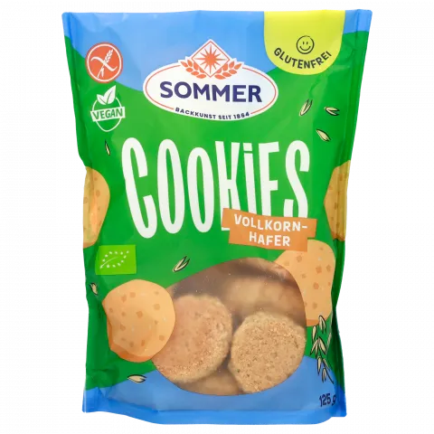 Cookies Vollkorn-Hafer glutenfrei (Sommer & Co.)