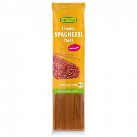 Gelbe Linsen Spaghetti (Rapunzel)