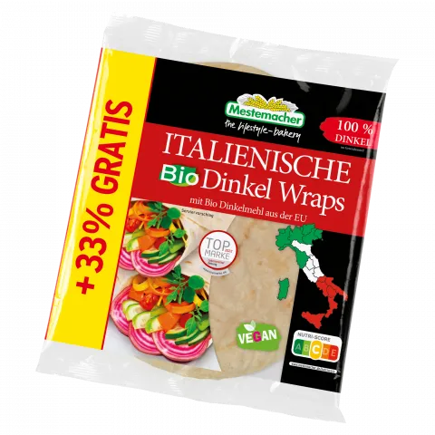 italienische Dinkel Wraps (Mestemacher)