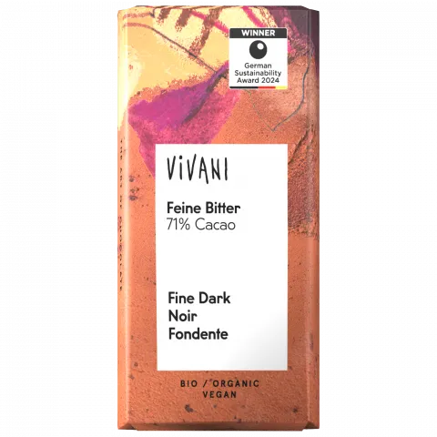 Feine Bitter 71% - Mini-Schokolade (Vivani)