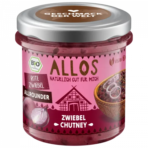 Geschmack der Welt Zwiebel Chutney (Allos)
