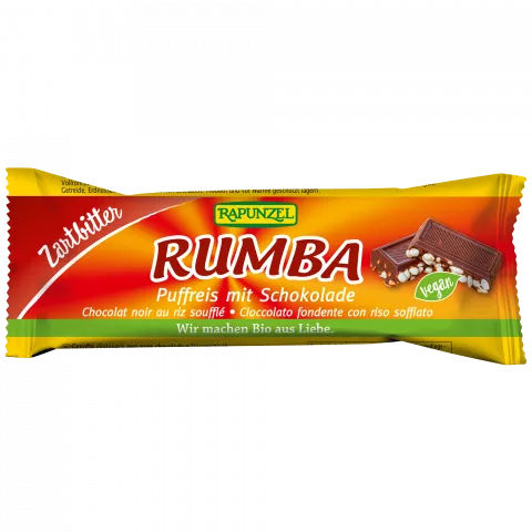 Rumba Puffreisriegel Zartbitter (Rapunzel)