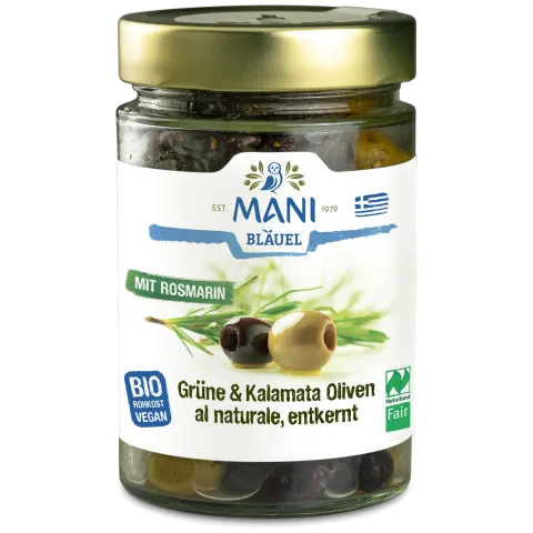 Gr�ne & Kalamata Oliven Rosmarin (Mani)