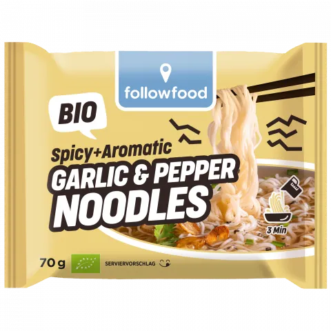 Garlic Pepper Noodles (followfood)