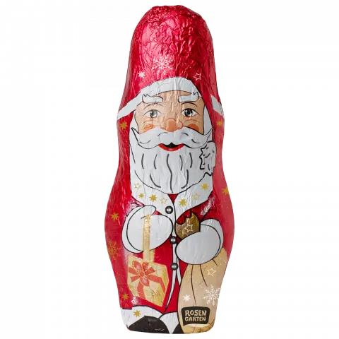 Mini Schoko Weihnachtsmann in Stanniol (Rosengarten)